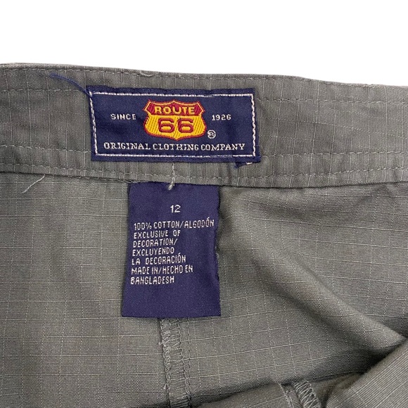 Route 66 Green Cargo Mini Skirt, Size 12 - Picture 10 of 10